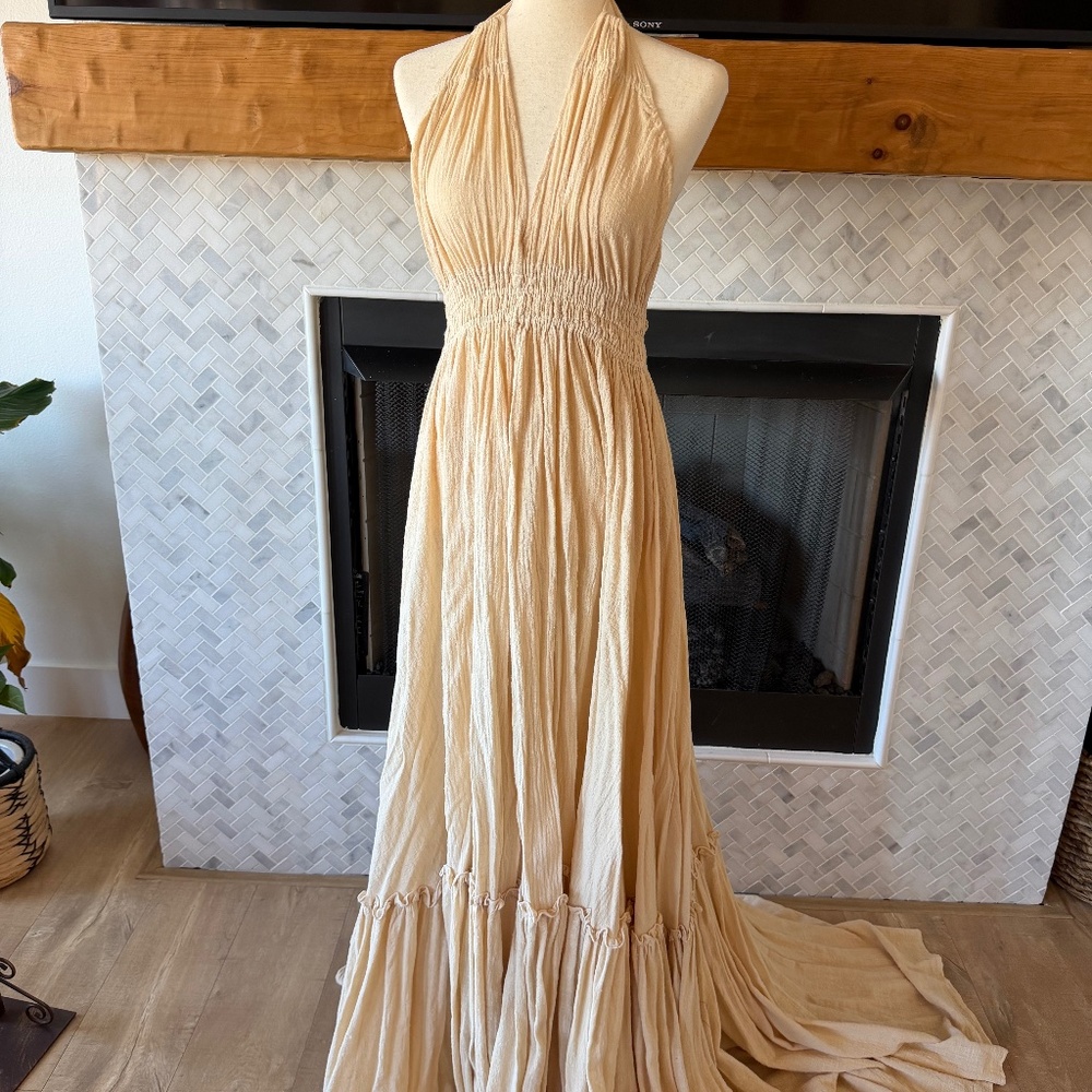 We Are Reclamation Halter Dress